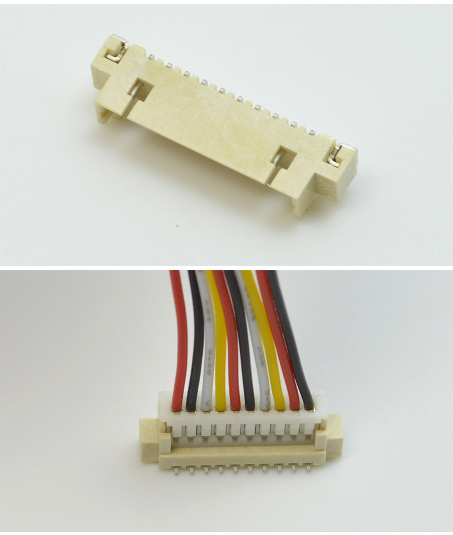 PCB插座頭1.25-18PIN立貼1.25mm間距PCB線對板SMT連接器排線插頭,宏利