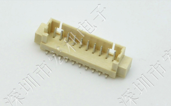 MX1.25-10P立式貼片插座SMT針座wafer端子接插件 條型連接器