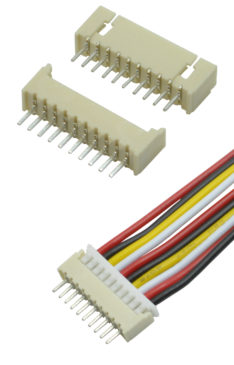 網(wǎng)絡機頂盒1.25直針180度針座立式直插1.25mm間距3P接插件連接器,宏利