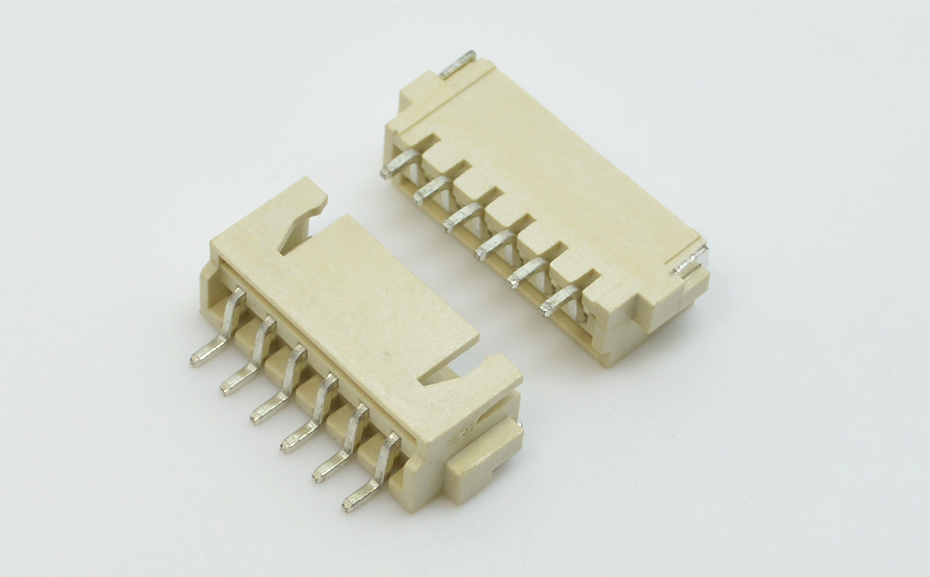 TJC3 XH2.5-5P臥貼針座PCB板SMT插座 連接器2.5mm-5P表面貼片座,宏利