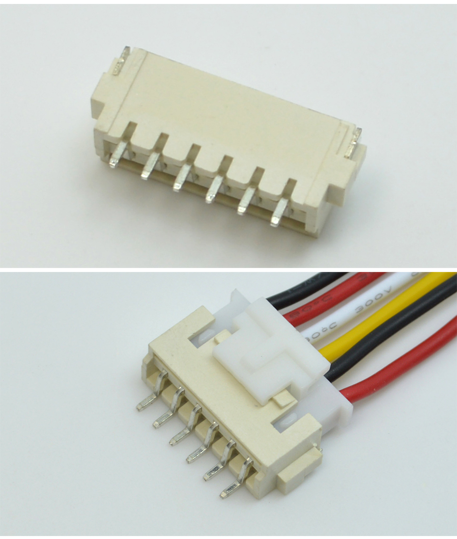 XHB2.5MM間距 11PIN 臥式帶鎖貼片插座連接器,宏利